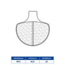 Front Brake Pads Sintered HD