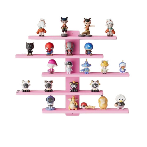Set floating wall - wall, shelves