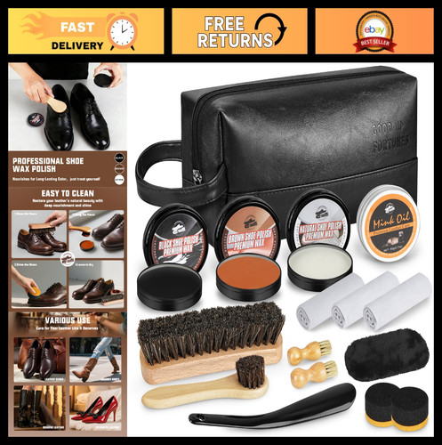 Shoe shine kit - shoe,
