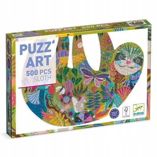 Djeco artistic contour puzzles - djeco,