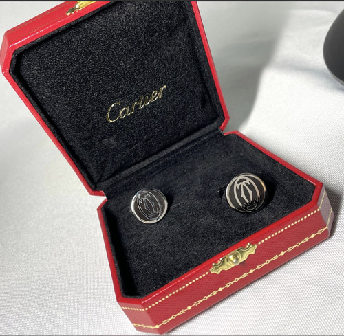 Cartier double logo pattern - c,