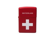 Zippo Lighter Swiss 1 Red