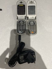 Motorola V600 Vintage Mobile Phone untested (x2) For parts