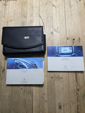 98-04 MERCEDES S CLASS OWNERS HANDBOOK MANUAL + COMMAND BOOK WALLET 2003 R17558