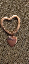 Tiffany & co silver 925 heart keyring, with pouch nd box  Excellent Condition