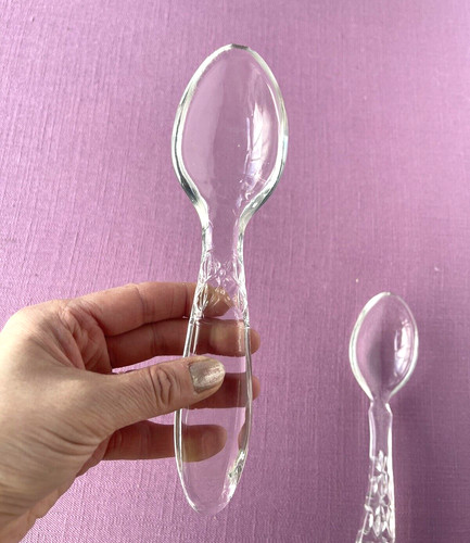 Glass crystal serving - 2,