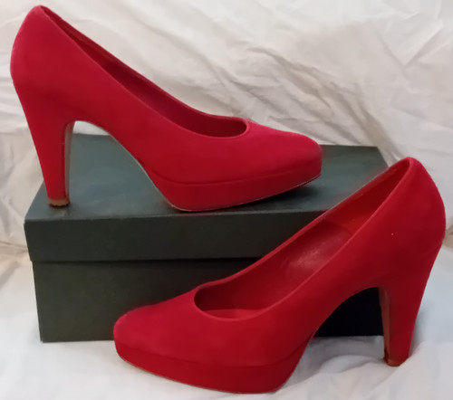 Bennett red suede leather - bennett,
