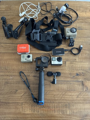 Gopro hero4 silver bundle - gopro, with