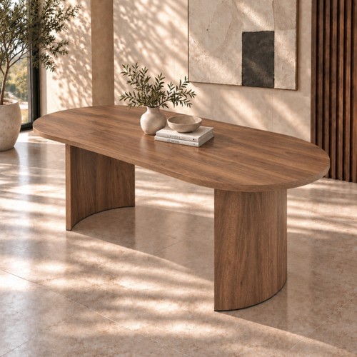 Large oval dining table - oval,