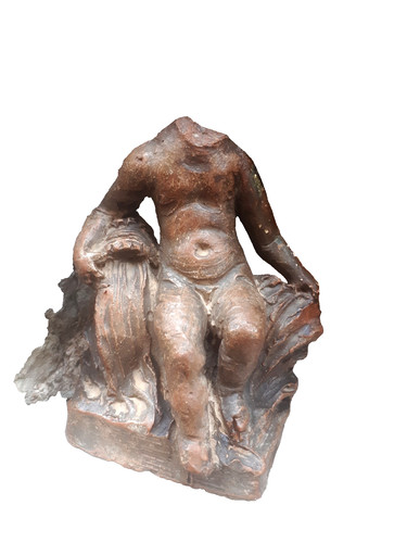 Terracotta figurine 18th - , figurine,