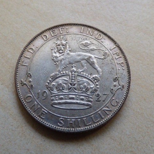 George shilling silver - george,
