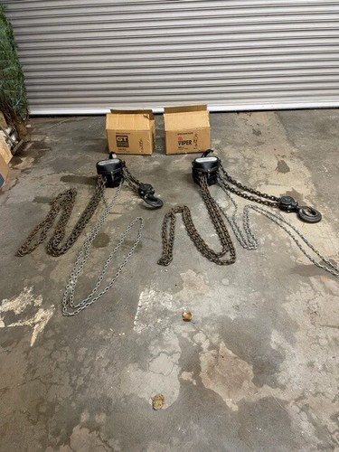 Tonne manual chain hoist - 5,