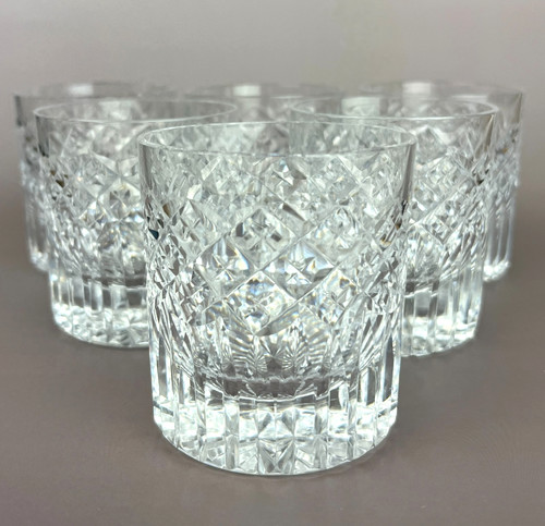 Set heavy cut crystal - set, 6