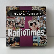 TRIVIAL PURSUIT BOARD GAME RADIO TIMES EDITION ALL PIECES COMPLETE