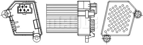 Regulator interior blower - regulator,