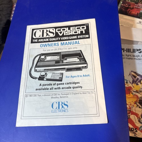 Cbs colecovision owners manual - cbs,