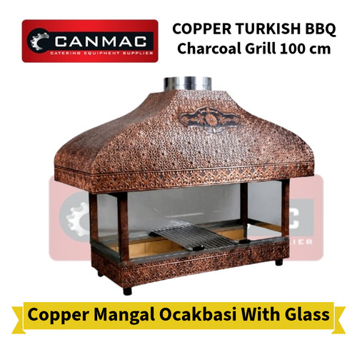 Copper turkish bbq charcoal - copper,