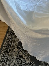 Banquet Round Table Cloth  120 Cm Round White