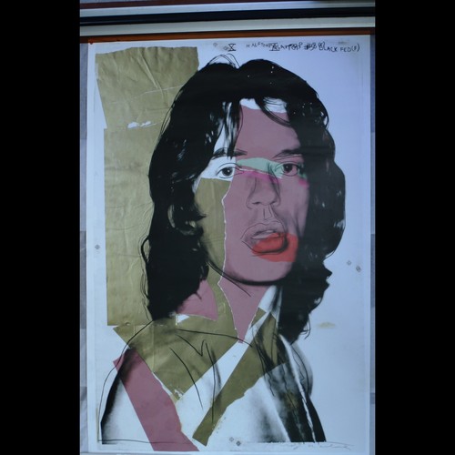 Andy warhol mick jagger - warhol,