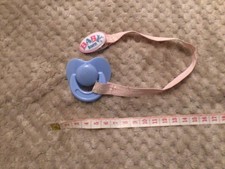 ? Zapf Creations Baby Born Doll Boy Dummy ? Blue Magic Eyes Magnetic on a clip
