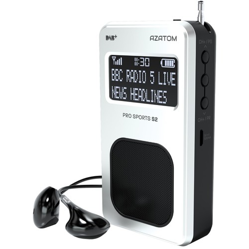 Dab portable pocket radio - dab+, fm
