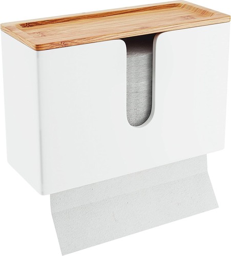 Bamboo paper towel dispenser - paper,