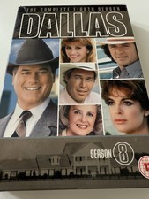 The Complete Eighth Season DALLAS DVD Boxset Region 2