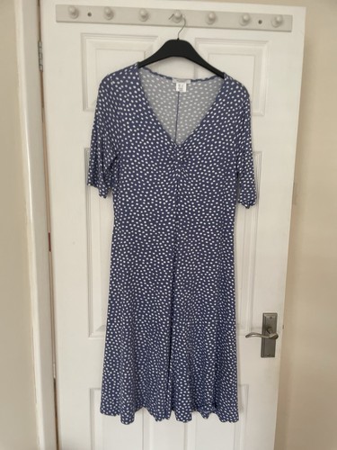 Artigiano dress blue and white - artigiano,