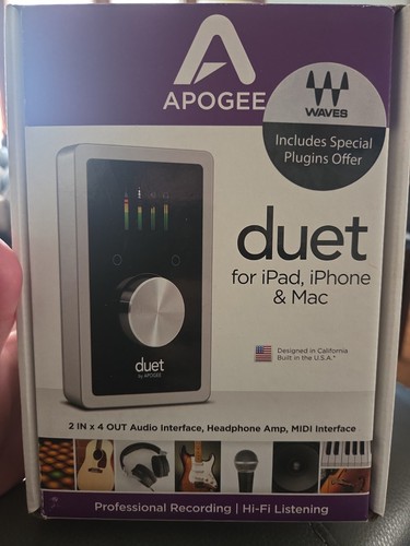 Apogee duet usb audio - duet,