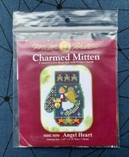 Mill Hill ~ Angel Heart ~ Charmed Mitten ~ Cross Stitch ~ Christmas 