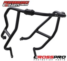 Honda NC750X 2022 22 CrossPro Textured Matt Black Aluminium Crash Bar Kit
