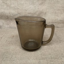 Vintage 1pt Smoked Glass