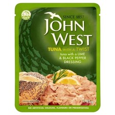John West Tuna Lime & Pepper Pouch 3x85g