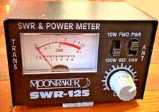 SWR/PWR Meter - Moonraker SWR-125     100w rated  see condition