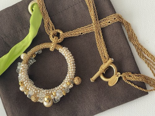 Miriam haskell gold tone - miriam,