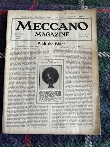 Meccano magazine february - magazine,