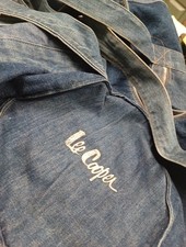 Vintage Lee Cooper Blue Denim Holdall Bag