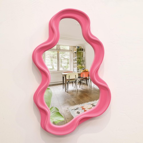 Wavy mirror wall decor - wavy,