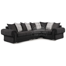 Milan Black Chenille Corner 3