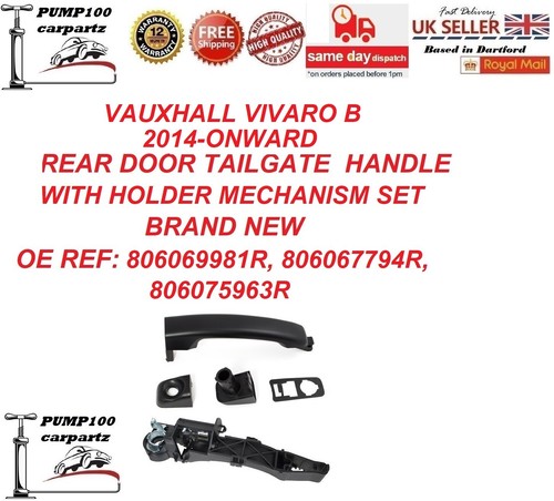For vauxhall vivaro rear - vivaro,