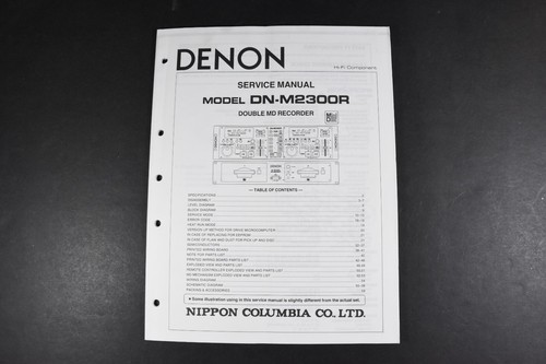 Denon m2300r double - dn-m2300r, md