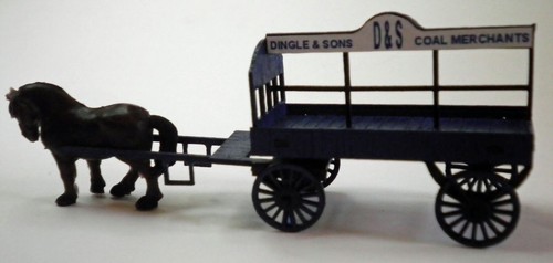 Coal wagon horse drawn oo - wagon,,