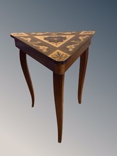 Small Italian (Sorrento) Musical Table with Storage