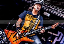 Phil Campbell Musician Motorhead Signed 7 x 5 Photograph **With COA**