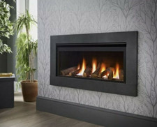 Crystal Fires Boston Wide HE Gas Fire 5 Year Warranty Remote or Manual available
