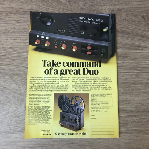Cams54 magazine advert - magazine, 11x8
