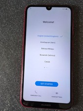 Huawei Y7 2019  Red (WORKING)