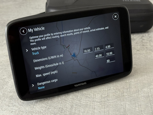 Truck hgv sat nav tomtom - hgv, go