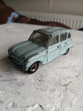 Dinky French Model 518 Original Meccano 1960s Renault 4 Rare Diecast Toy Car