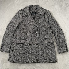 Superdry Coat Womens L Grey